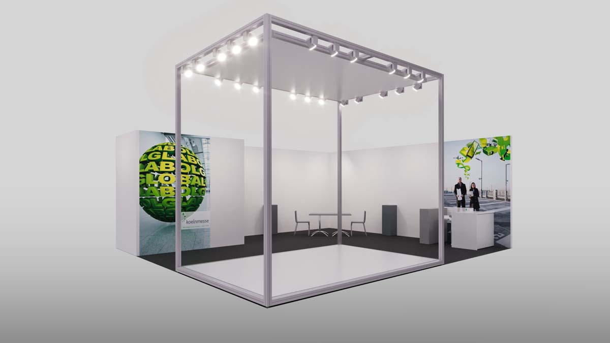 Trade fair stand Cube Basic