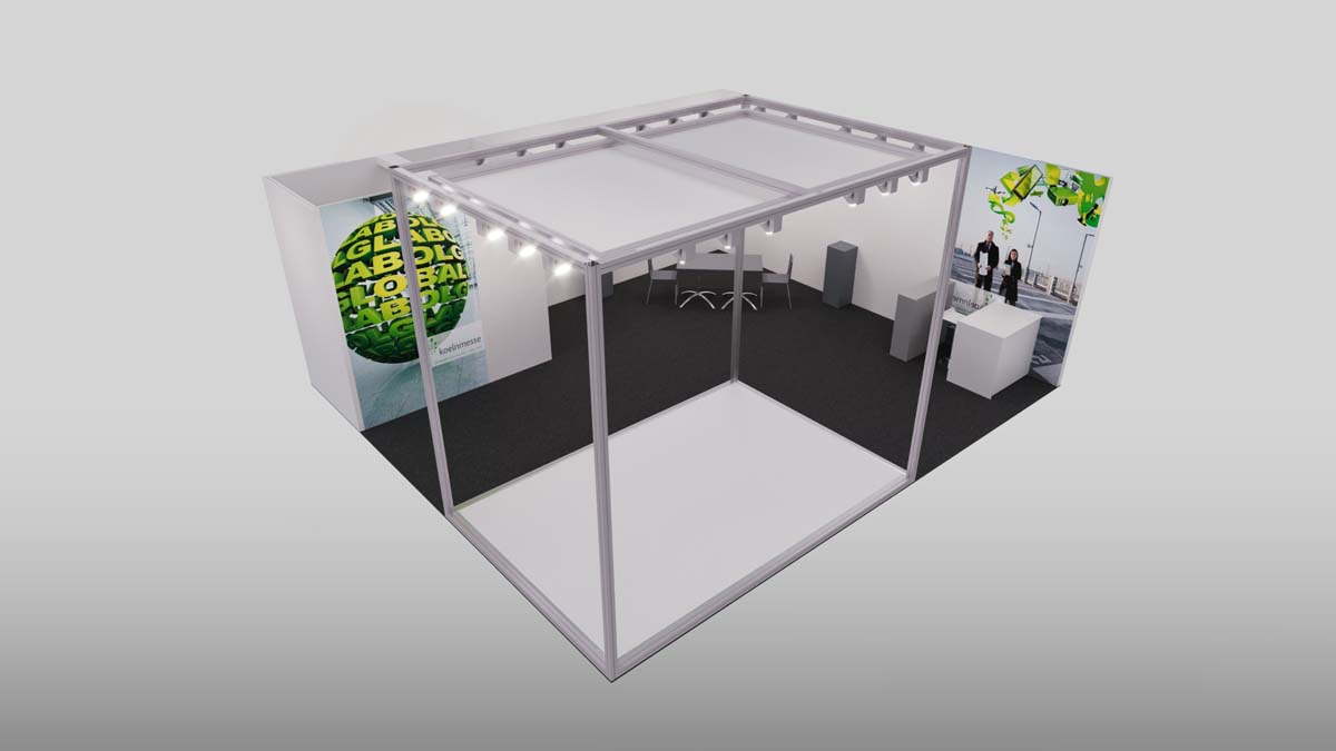 Trade fair stand Cube