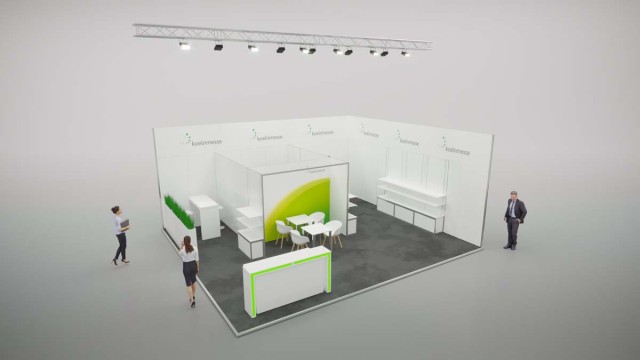 Trade fair stand Wall