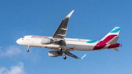 Visit Eurowings to book low-priced direct flights to Cologne..