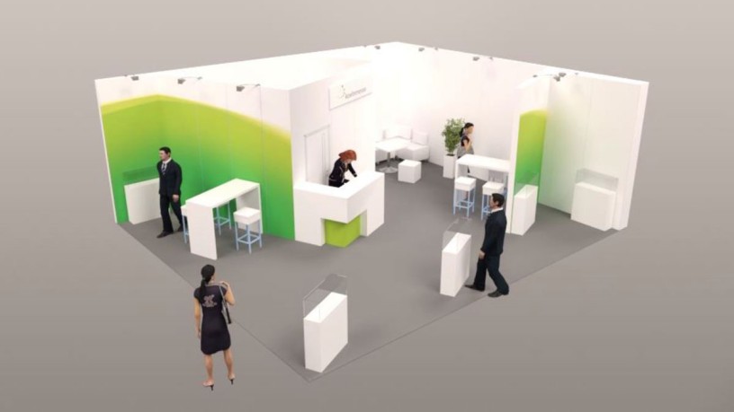 Trade fair stand Slant